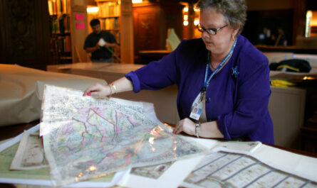 Alice Hudson, Librarian Who Built a Trove of Historic Maps, Dies at 77