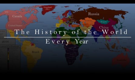 The Entire History of the World Every Year In Just 60 Seconds – Brilliant Maps