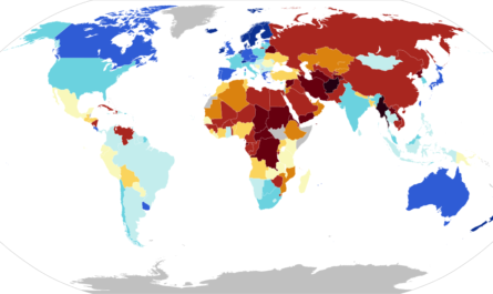 2024 Economist Intelligence Unit Democracy Index Map – Brilliant Maps